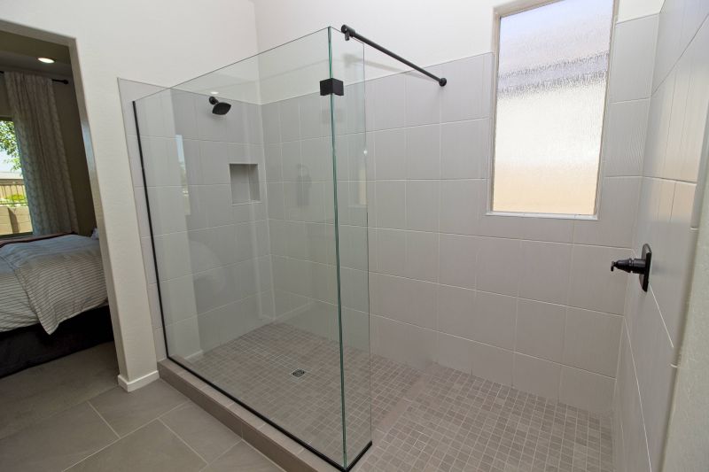 Walk-in Shower with Built-in Seating